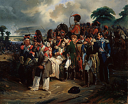 拿破仑,投标,告别,1858年,艺术家