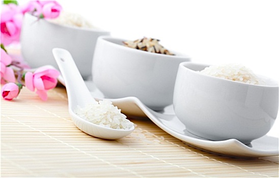 瓷碗,生食,米饭
