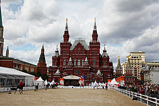 莫斯科红场马术表演