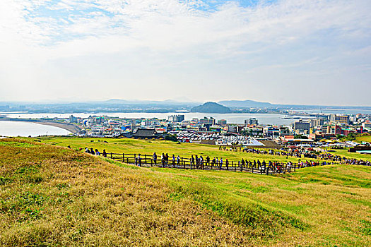 济州岛日出峰