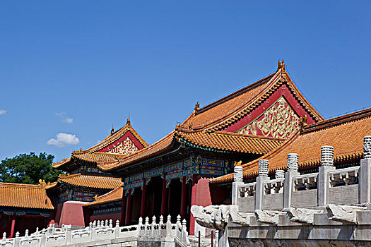 北京故宫太和门