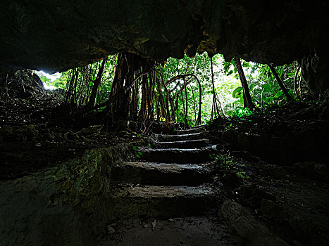 洞穴,石垣岛,冲绳,日本