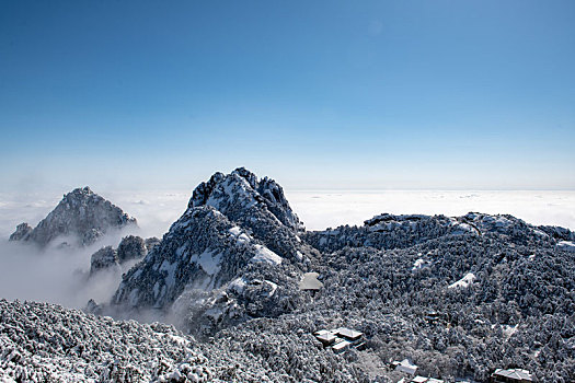 安徽黄山自然风光