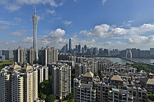 广州珠江两岸风景