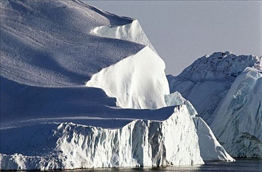 冰山,迪斯科湾,格陵兰