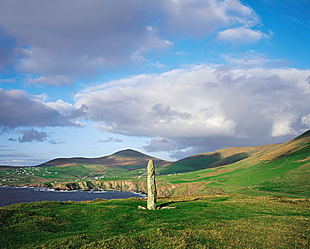 头部,丁格尔半岛,爱尔兰,风景
