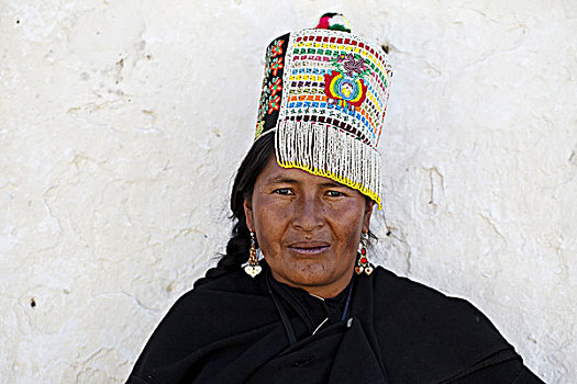 玻利维亚,盖丘亚族,传统服装,女人