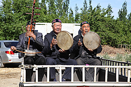 维吾尔族婚礼乐队