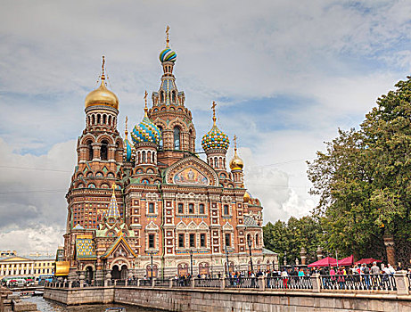 血,大教堂,彼得斯堡,俄罗斯