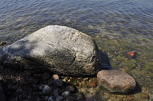 石头,岸边