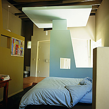 不对称,分隔,普罗旺斯地区艾克斯,雕塑,现代,卧室