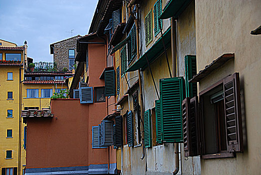 涂绘,百叶窗,维奇奥桥,佛罗伦萨,意大利