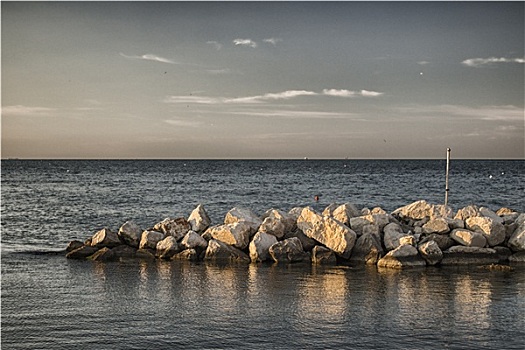 石头,亚德里亚海