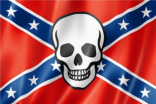 南部联邦,死亡,旗帜