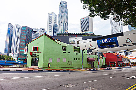 新加坡的中央商务区