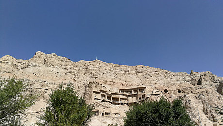 克孜尔石窟图片