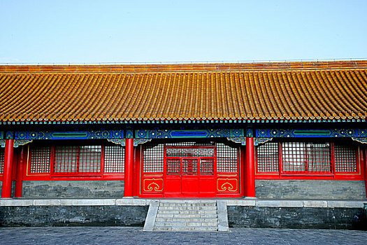 北京故宫博物院紫禁城日精门侧厢