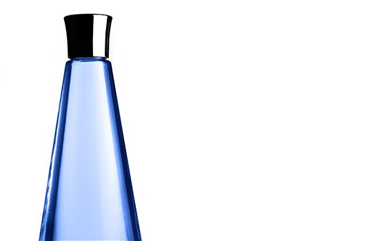 蓝色,肥皂,瓶子,隔绝,白色背景