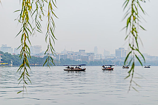 杭州旅游西湖游船