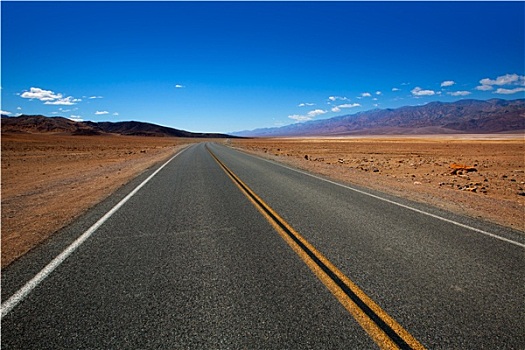 荒芜,路线,公路,死谷,加利福尼亚