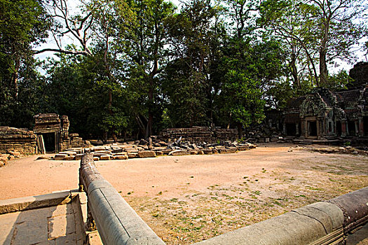 柬埔寨吴哥塔普伦神庙