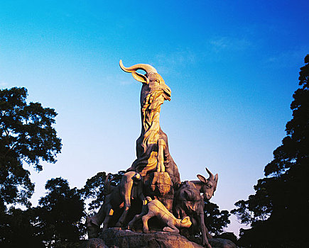 中国广州五羊雕塑