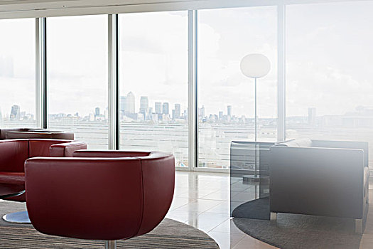 皮革,椅子,沙发,城市,现代办公室,休闲沙发,城市风光