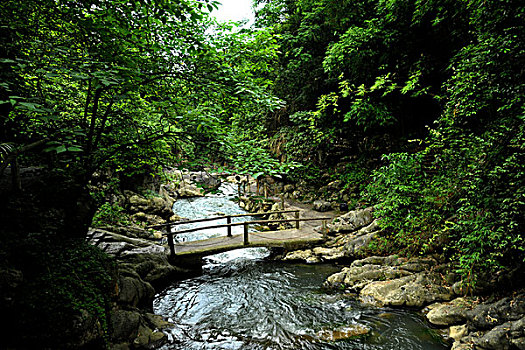 天意谷白龙峡峡谷