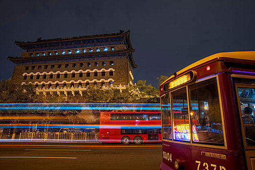 夜游正阳门