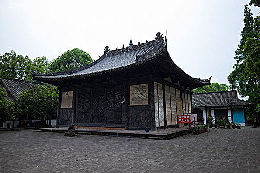 四川新津观音寺,壁画
