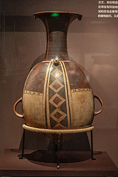 秘鲁印加博物馆藏印加帝国陶,大型厄普壶
