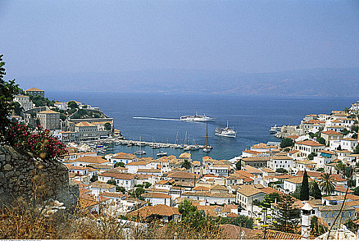 港口,伊德拉岛,希腊