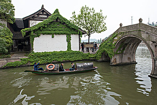 浙江绍兴鲁镇旅游景区