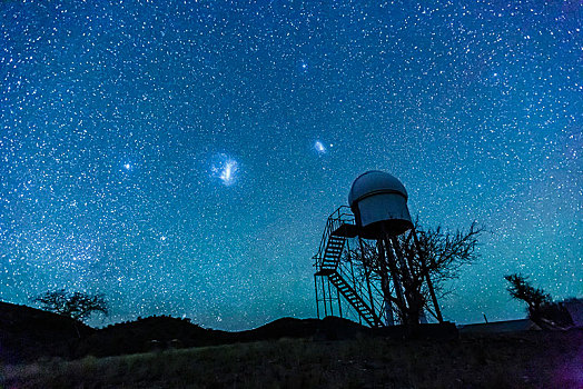 观测,星空,农场,纳米比亚,非洲