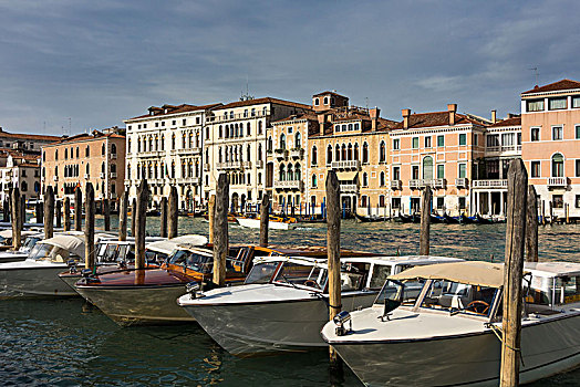 威尼斯,大运河,摩托艇