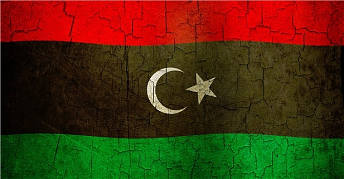 低劣,利比亚,旗帜