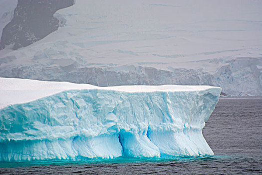 南极,海峡,质地,冰山