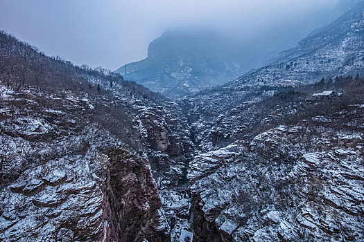 河南省焦作市云台山红石峡自然景观