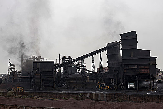 工厂,莫卧尔王朝,污染,木碳,印度