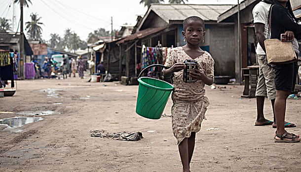 尼日利亚,非洲,贫民窟