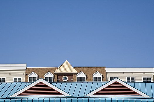 屋顶,建筑,罗克维尔,马里兰,美国