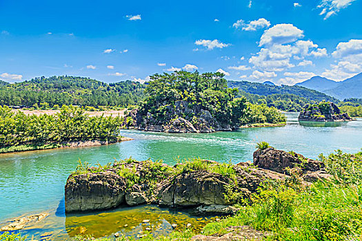 浙江,河,风景