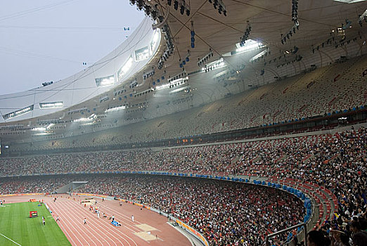 北京奥运场馆－鸟巢内景