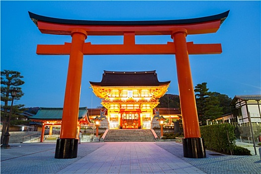 伏见,稻成,神祠,京都