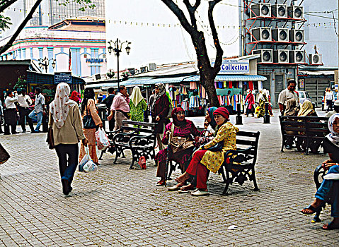 街景,市区,吉隆坡,马来西亚