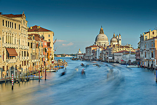 风景,邸宅,圣玛丽亚教堂,行礼,大运河,威尼斯,威尼托,意大利,欧洲