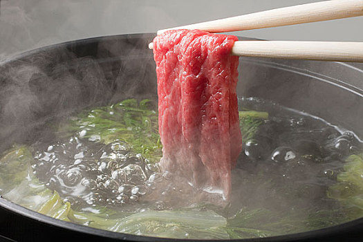 牛肉,日式涮涮锅