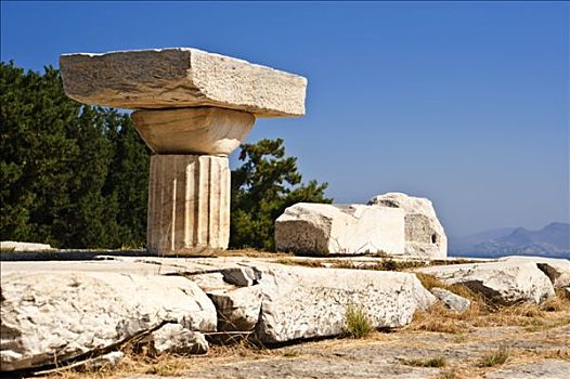 石头,圣坛,希腊