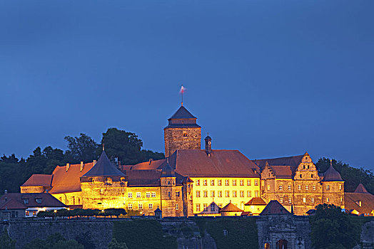老城,要塞,上弗兰科尼亚,弗兰克尼亚,巴伐利亚,德国