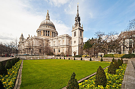 正规花园,大教堂,伦敦